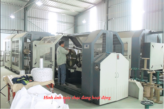 Hình ảnh máy chạc hoạt động