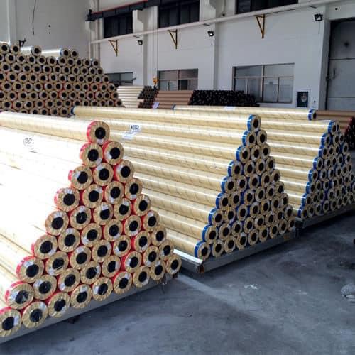 Hình ảnh kho hàng Công ty Bạt Che Topsun
