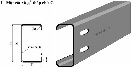 Thép hình C