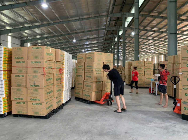 Hình ảnh kho hàng Đạt Linh Hương