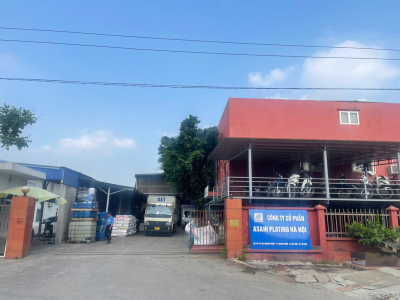 Hình ảnh nhà máy công ty Xi Mạ Asahi Plating