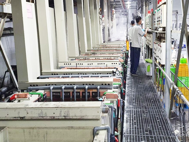 Hình ảnh nhà máy công ty Xi Mạ Asahi Plating