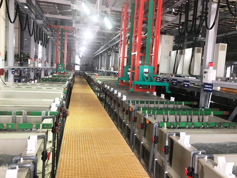 Hình ảnh nhà máy công ty Xi Mạ Asahi Plating