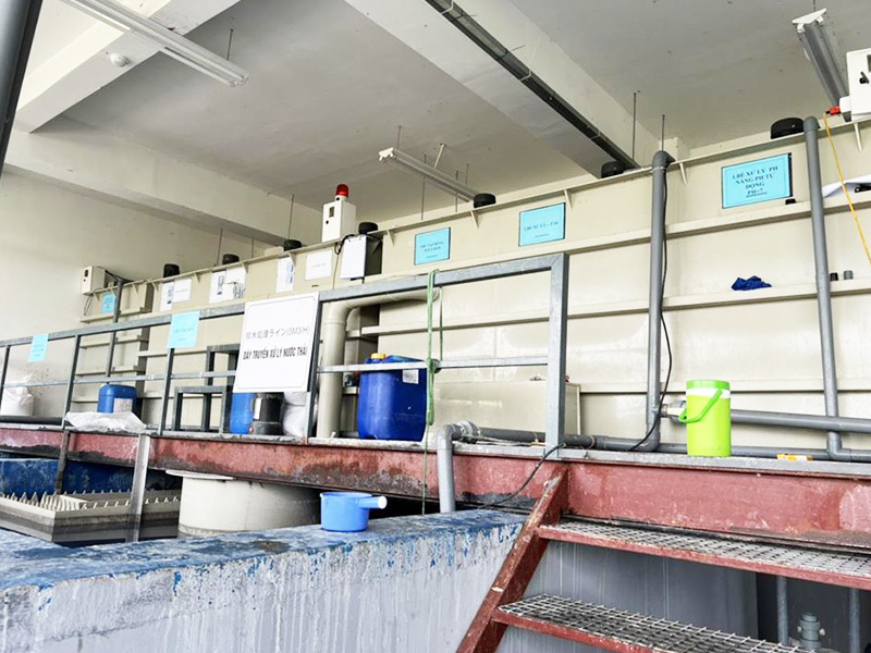 Hình ảnh nhà máy công ty Xi Mạ Asahi Plating