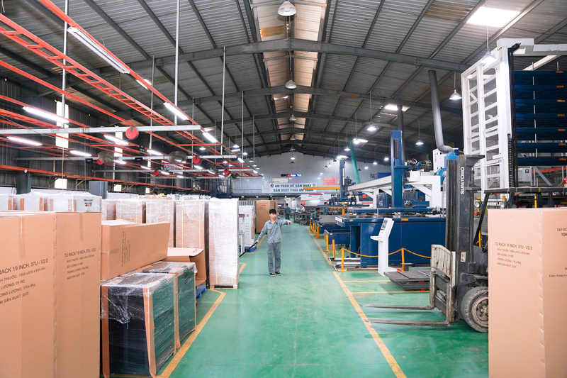 Hình ảnh nhà xưởng công ty Bao Bì AA