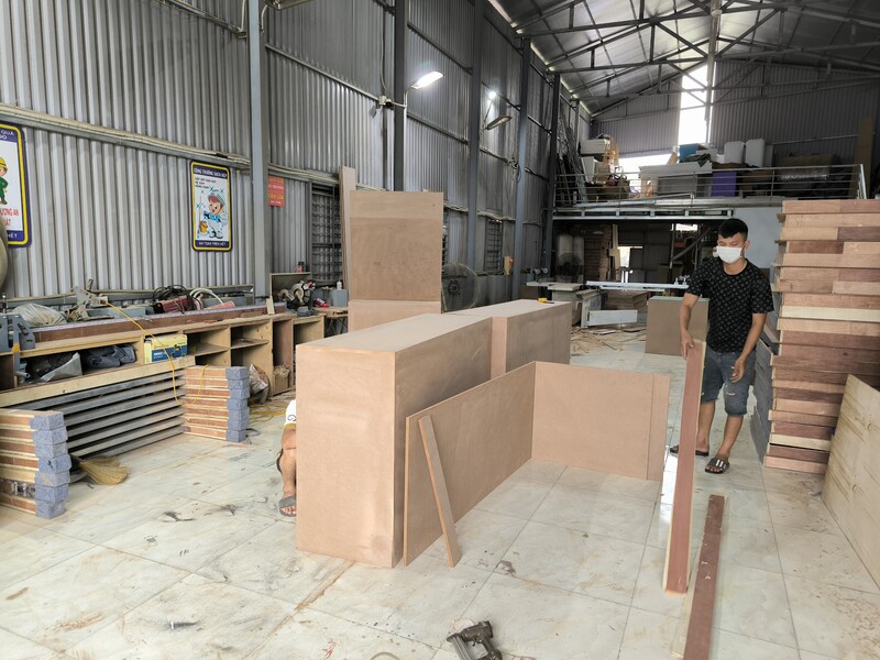 Hình ảnh nhà xưởng công ty Bao Bì AA