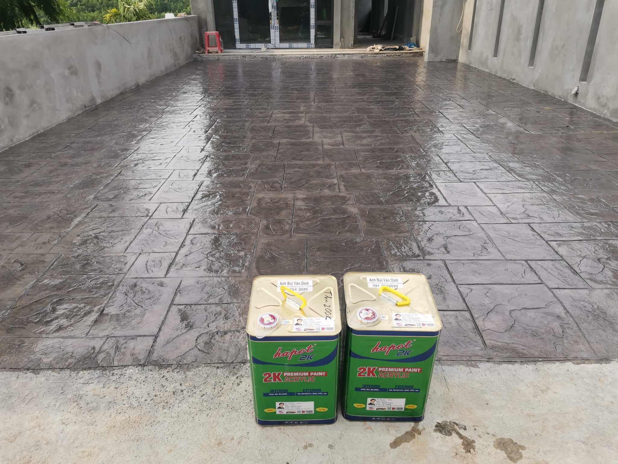 Hình ảnh sản phẩm đã phủ sơn 2K
