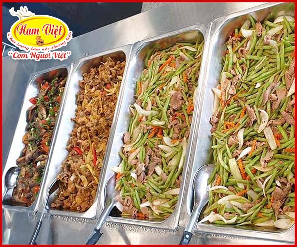 Hình ảnh suất ăn thực tế