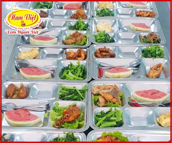 Hình ảnh suất ăn thực tế