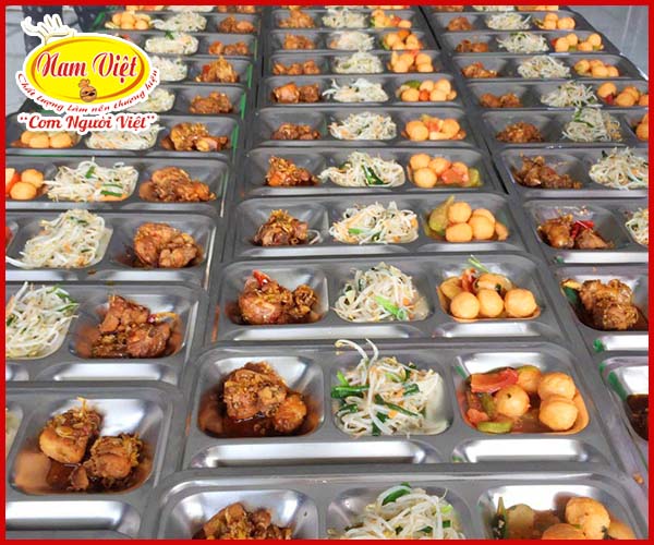 Hình ảnh suất ăn thực tế