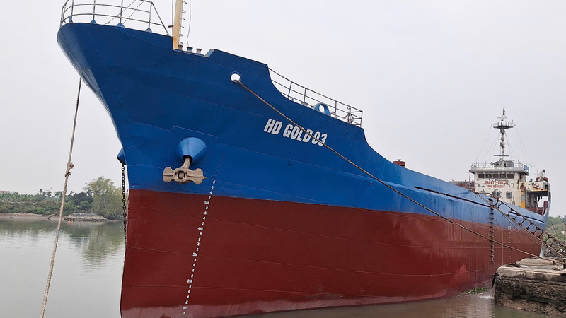 Hình ảnh tàu biển đã sơn