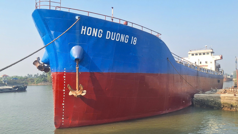 Hình ảnh tàu biển đã sơn
