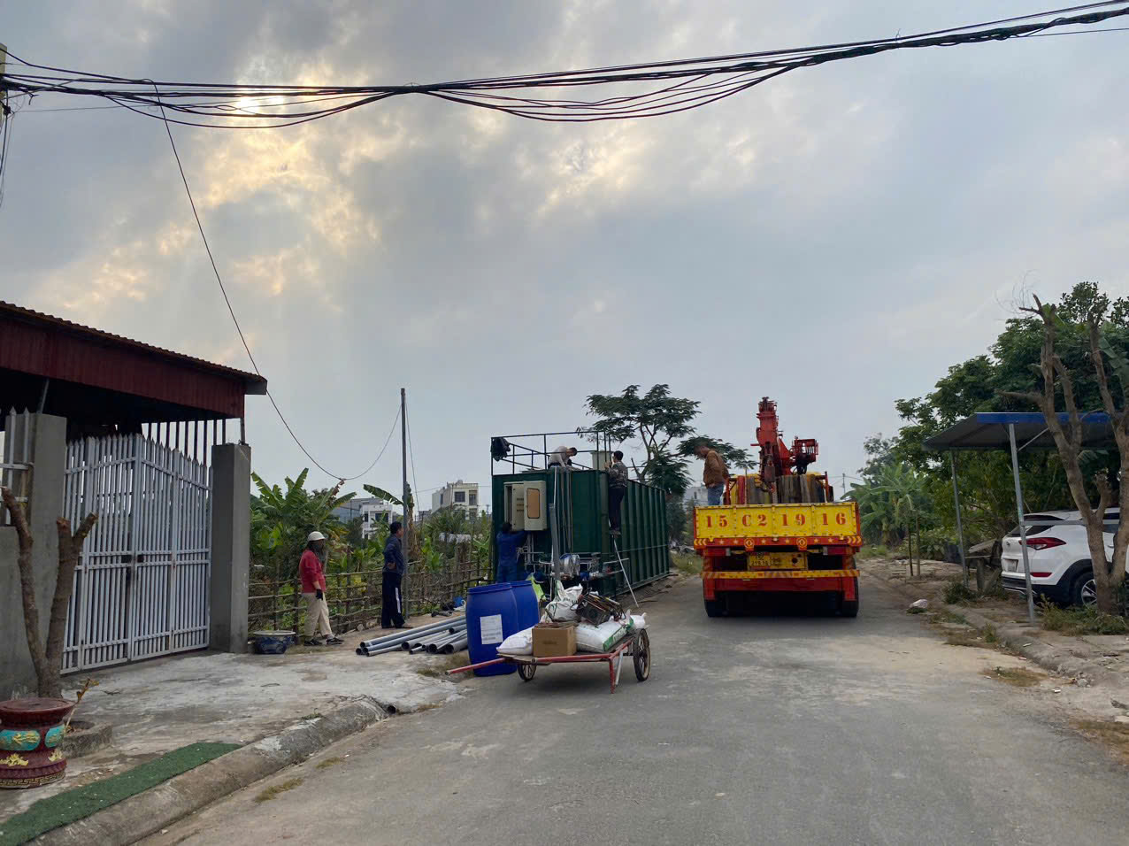 Hình ảnhthi công Công Ty Xây Dựng Và Môi Trường Hải Phòng