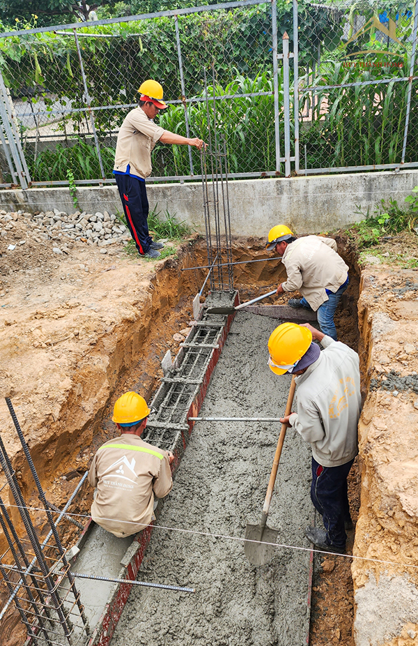 Hình ảnh thi công nhà cửa công ty Huy Thành Home