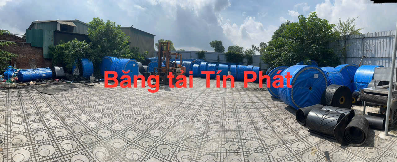 Hình ảnh thi công băng tải thực tế