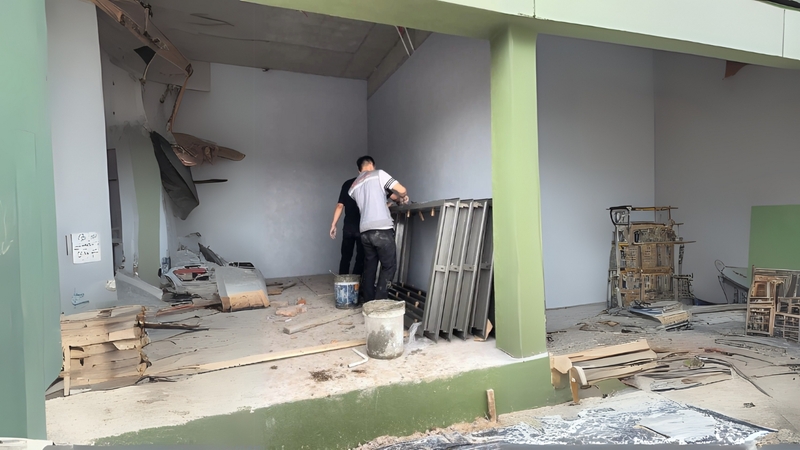 Hình ảnh thi công cửa chống cháy