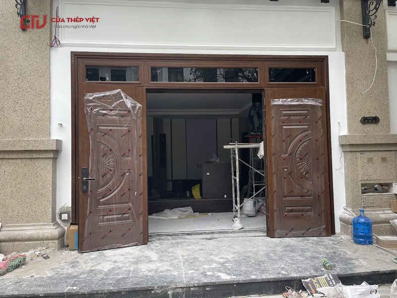 Hình ảnh thi công cửa chống cháy