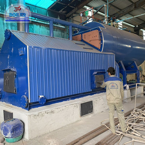 Hình ảnh thi công lắp đặt nồi hơi Thanh Hóa
