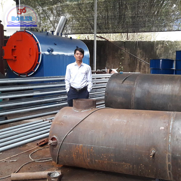 Hình ảnh thi công lắp đặt nồi hơi Thanh Hóa