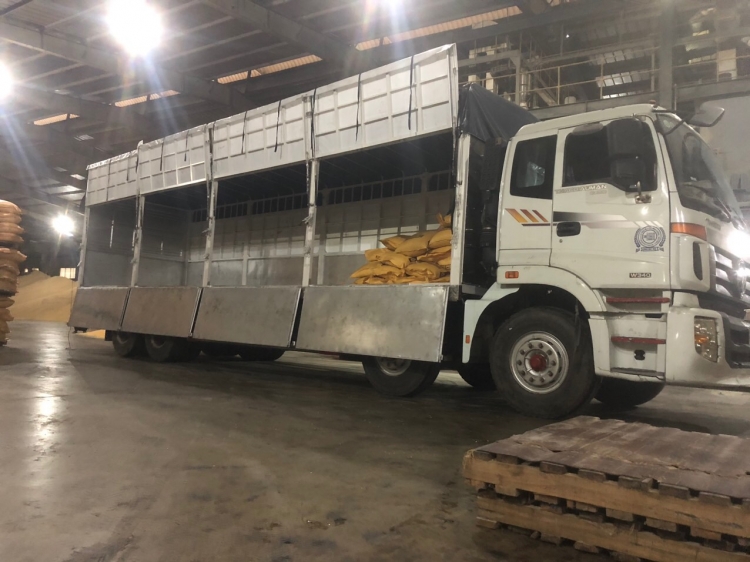 Hình ảnh vận tải hàng hóa của Công ty Minh Phương