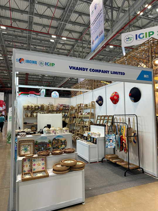 Hình ảnh Vhandy tham dự triển lãm