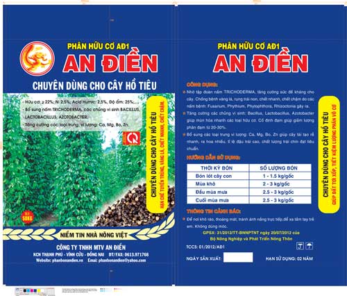 Phân bón cây hồ tiêu