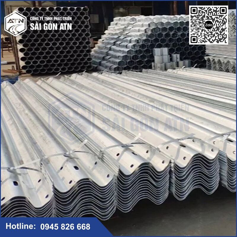 Hộ lan tôn sóng mạ kẽm