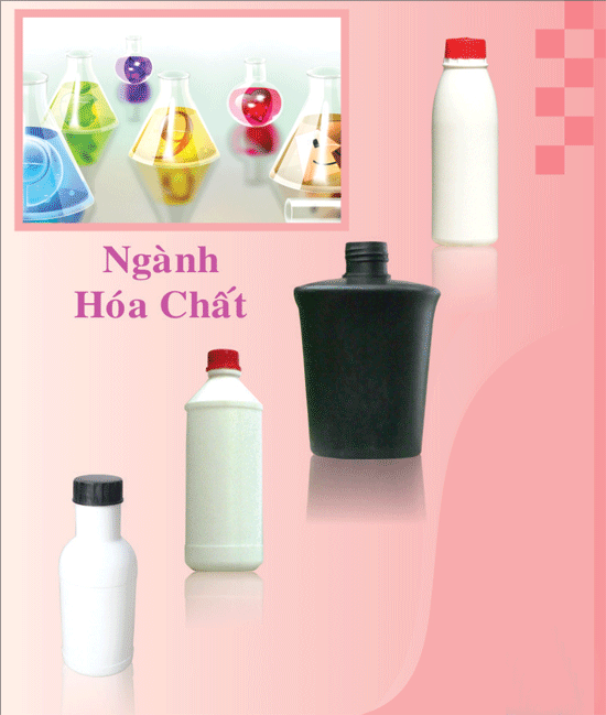 Chai nhựa ngành hóa chất
