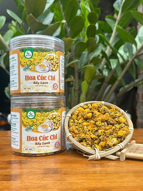 Hoa Cúc Chi Sấy Lạnh Hộp 90g