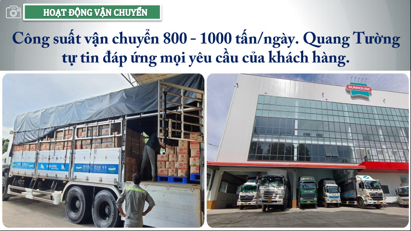 Hình ảnh hoạt động vận chuyển