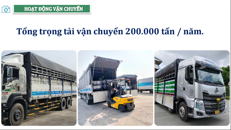 Hình ảnh hoạt động vận chuyển