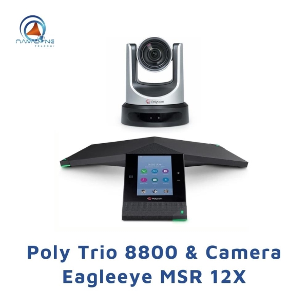 Poly Trio 8800 & Camer MSR 12X