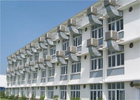 Hệ thống thông gió làm mát hội chợ triển lãm