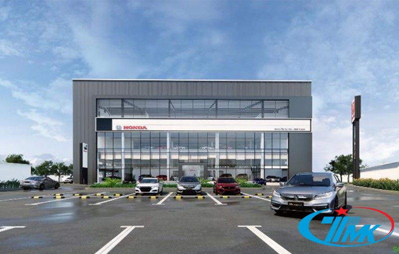 Hệ thống điện nhẹ cho showroom Honda