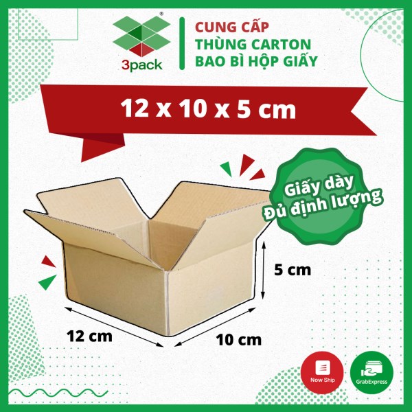 Hộp carton nắp thường