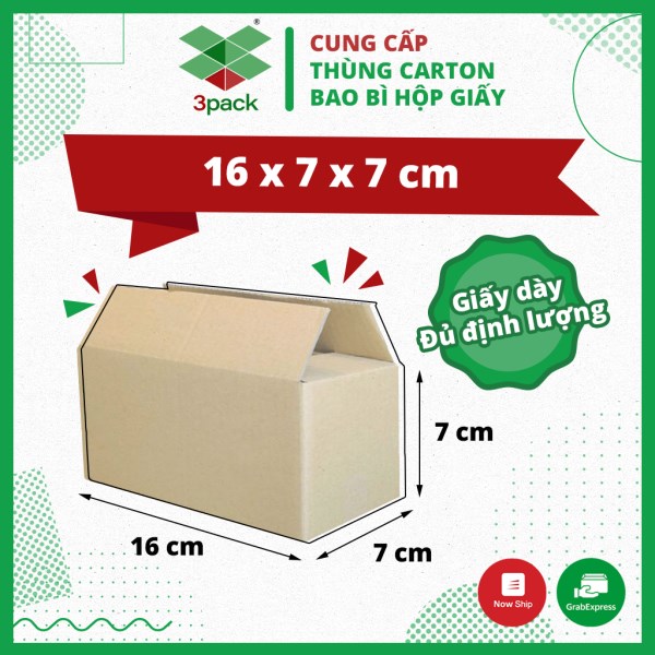 Hộp carton nắp thường