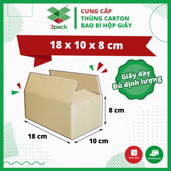 Hộp carton nắp thường