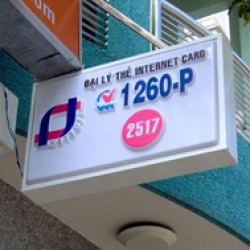 Thi công hộp đèn quảng cáo