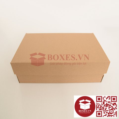 Hộp giày trắng 32x12x10cm