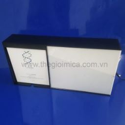 Hộp hình Mica sáng đèn
