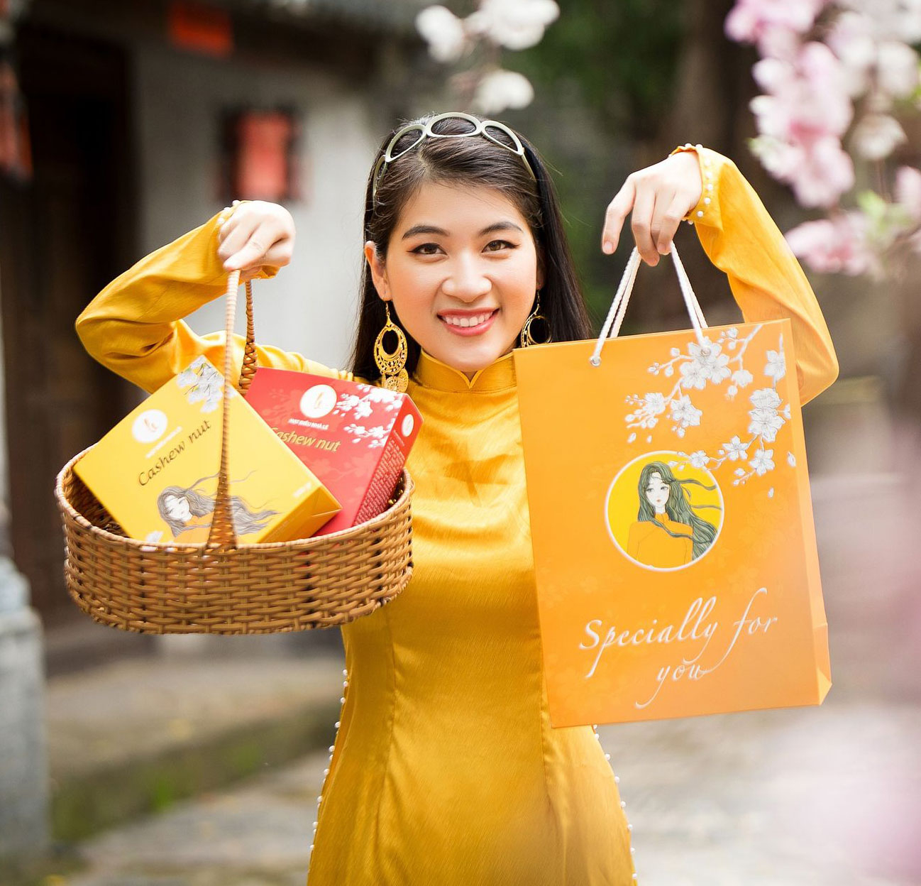 Hộp quà hạt điều