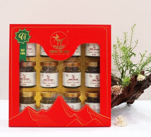 Hộp 12 hũ luxury hạt chia