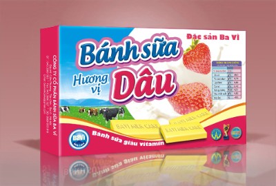 Bao bì hộp bánh sữa đậu