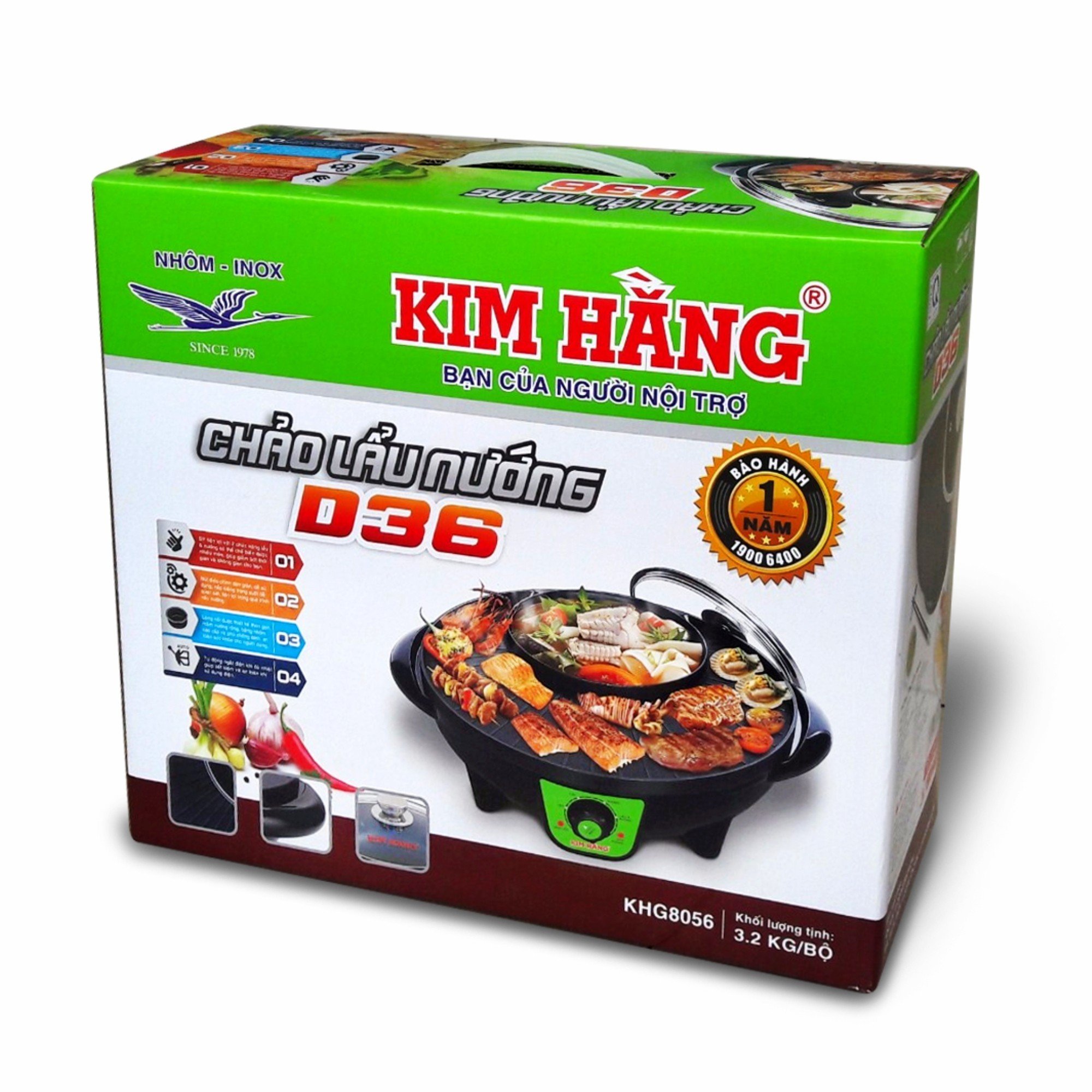 Hộp đựng chảo lẩu, nướng