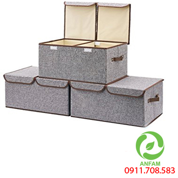 Hộp đựng đồvải bố