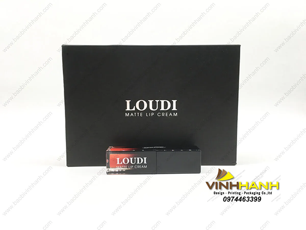 Hộp đựng son 4 thỏi - son kem Loudi