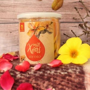 Hộp mứt xoài xấy dẻo