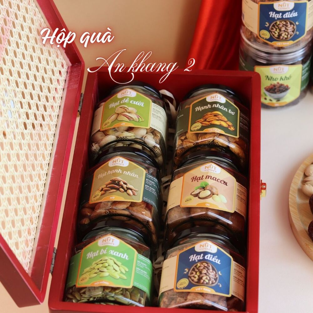 Hộp quà tết an khang