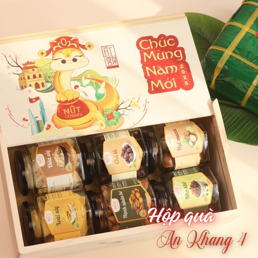 Hộp quà tết an khang