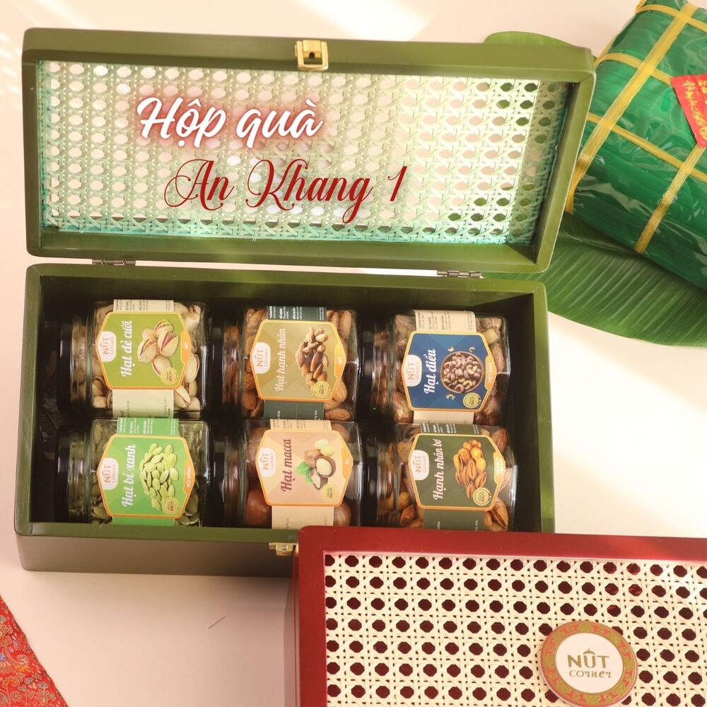 Hộp quà tết an khang